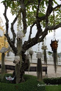 Templo Blanco. Detalle. Tailandia